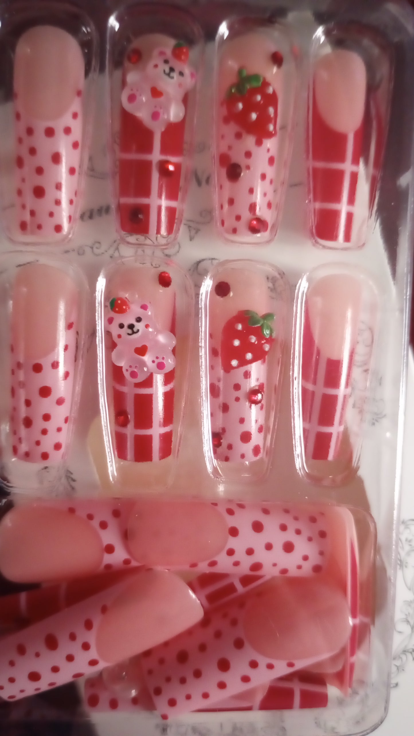 Teddy bear nails